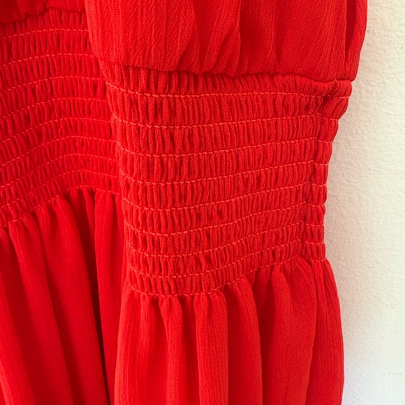 NWT Banana Republic Red Maxi Dress - Picture 4 of 6